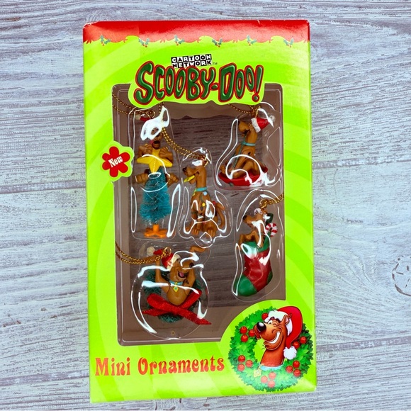 Net Cartoon Network Scooby Doo mini miniature Christmas ornaments decorations - Picture 1 of 10